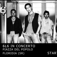 Locandina concerto 6l6 a Floridia